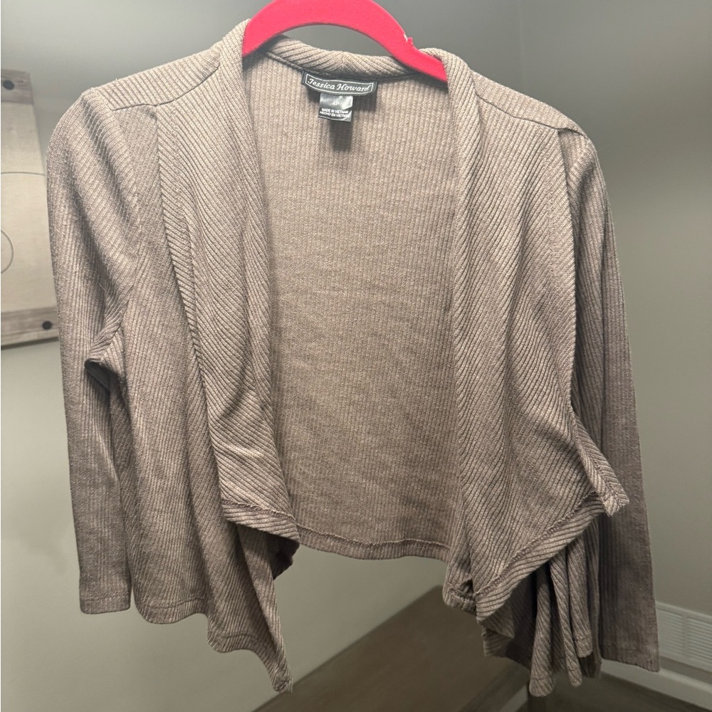 Casual Corner Women's Beige Cardigan